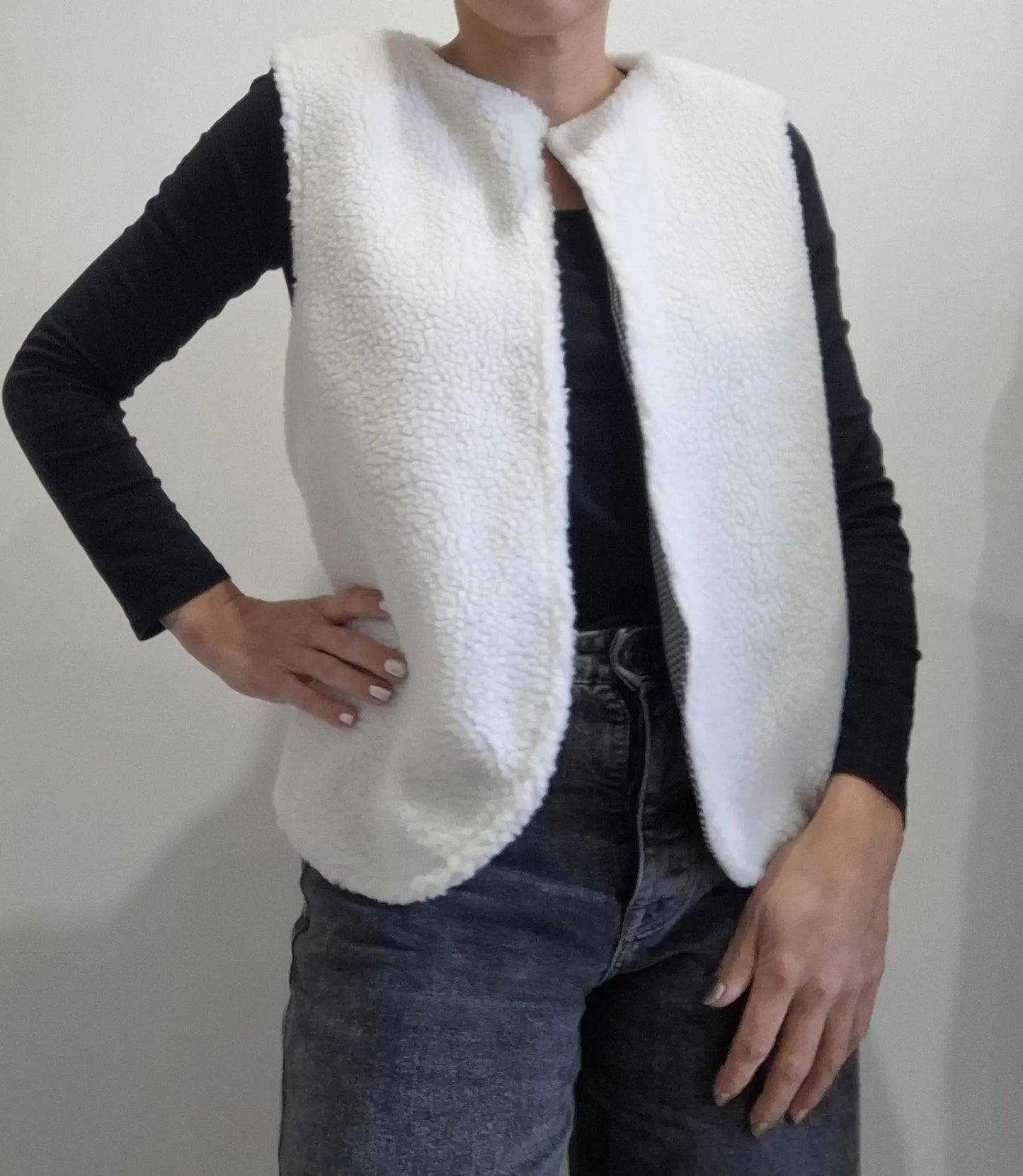 Gilet de berger réversible